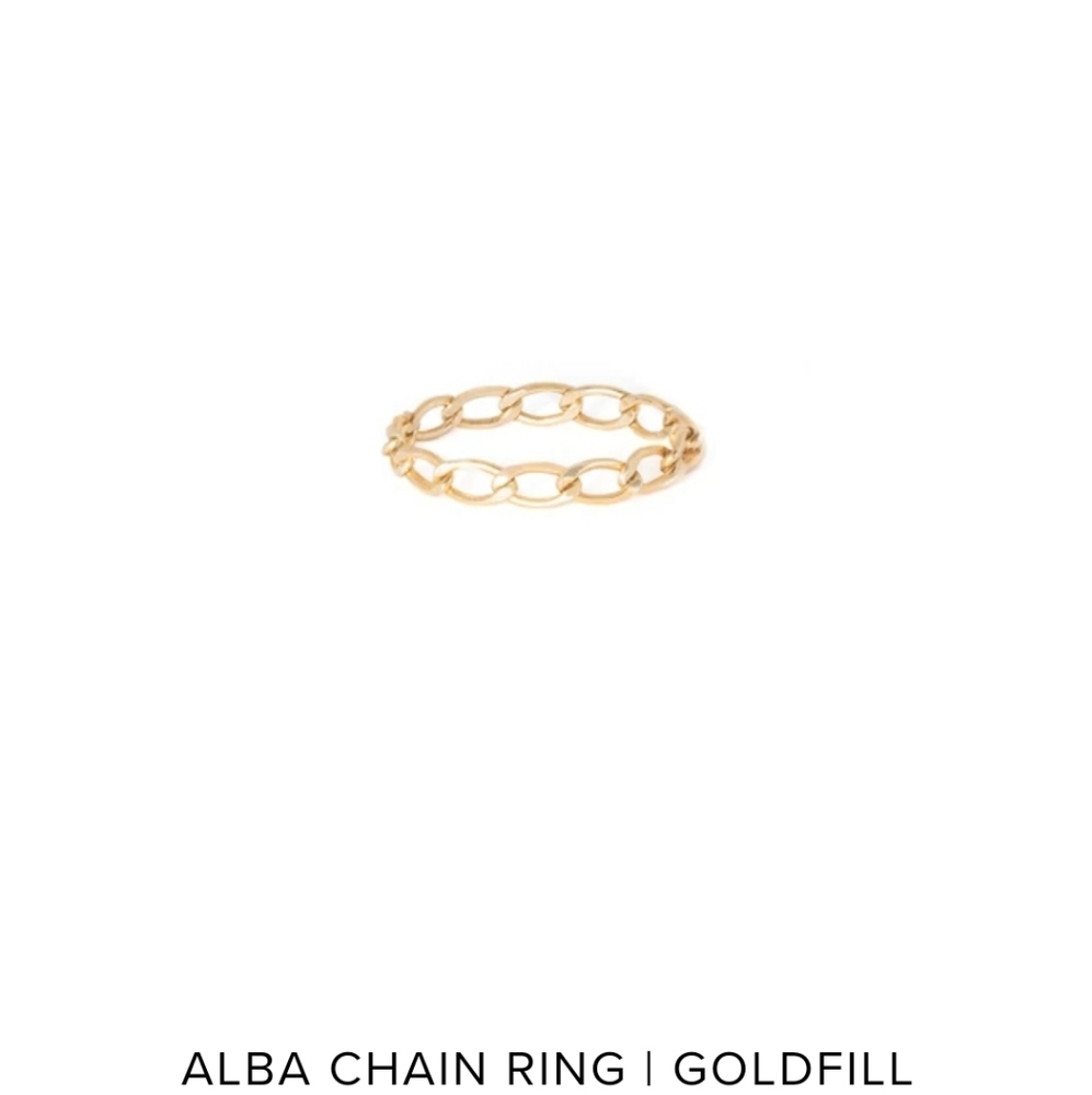 Leah Alexandra Alba Chain Ring